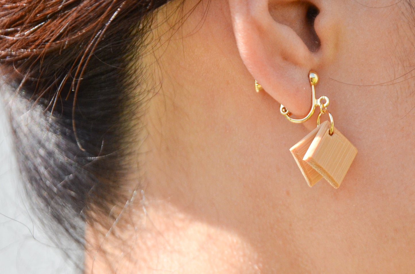 ピアス&イヤリング "二人静"