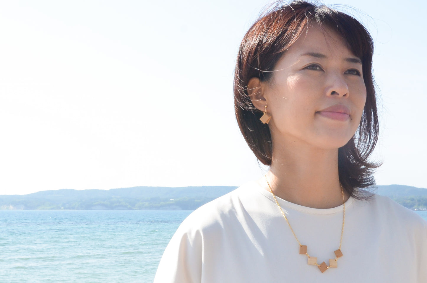 ピアス&イヤリング "二人静"